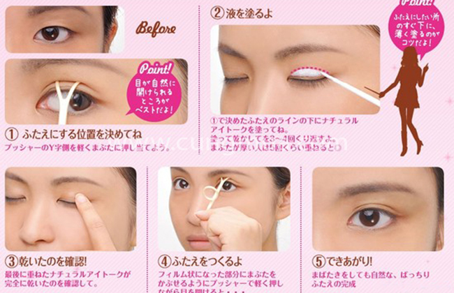 Gel nhấn mí mắt Gel nhấn mí mắt