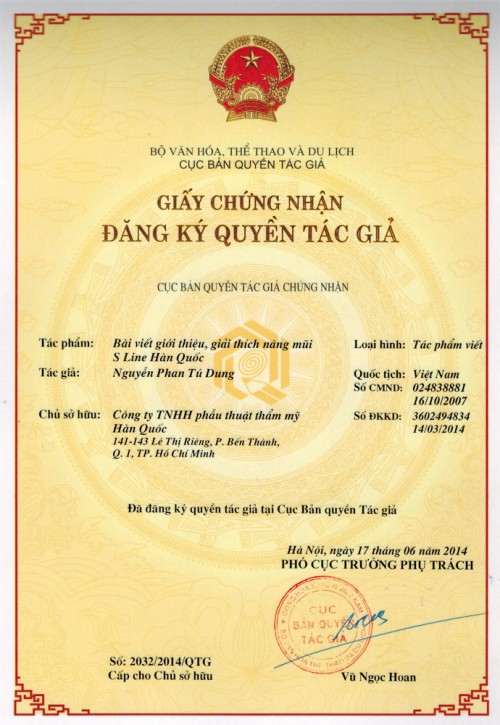 Nâng mũi uy tín ở Hà Nội