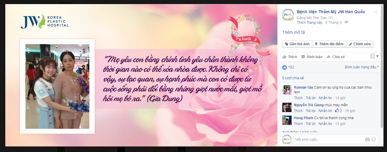 LỄ TRAO GIẢI CUỘC THI“8/3 - MỘT NỬA YÊU THƯƠNG”