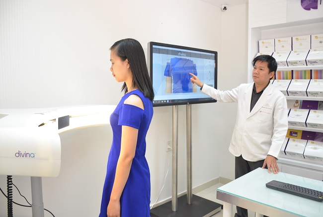 Trung tâm thẩm mỹ nâng ngực nano chip 3d motiva tại Sài Gòn