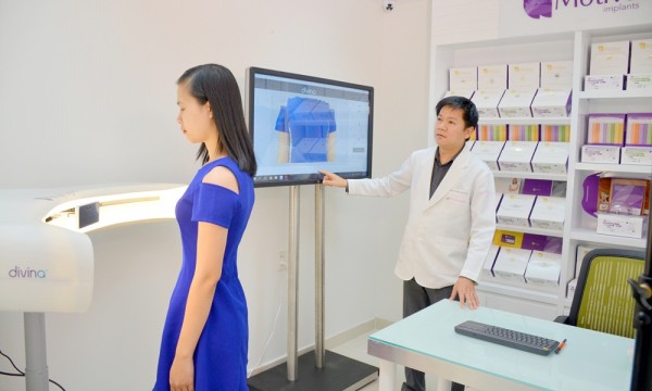 nâng ngực nội soi túi nano chip 3d motiva giá bao nhiêu tiền