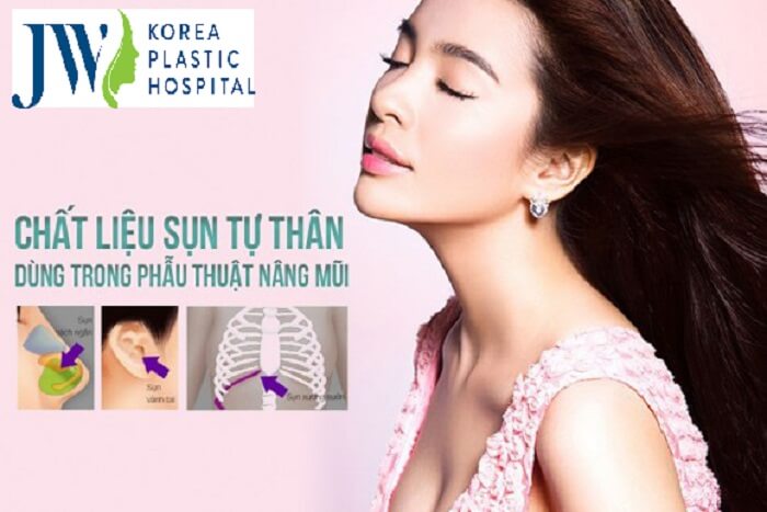 Nâng mũi sụn sườn giải pháp an toàn cho mọi cơ địa