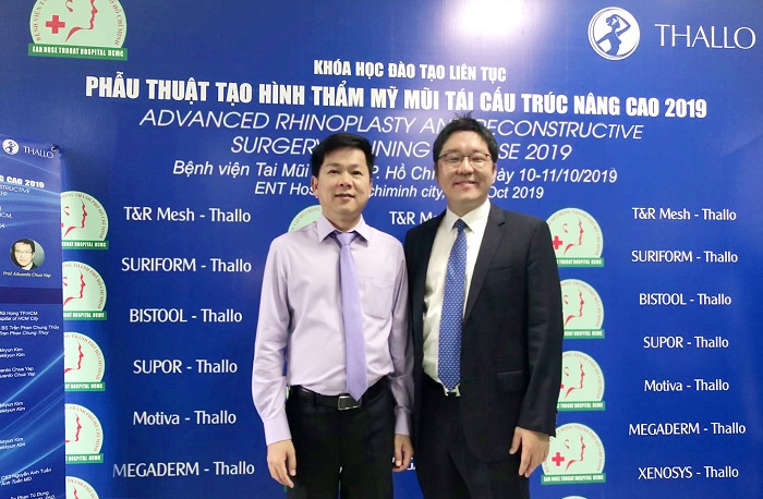 TS.BS Nguyễn Phan Tú Dung giảng dạy chuyên đề mũi cho hơn 500 bác sĩ tại Bệnh viện Tai Mũi Họng TP.HCM- 2