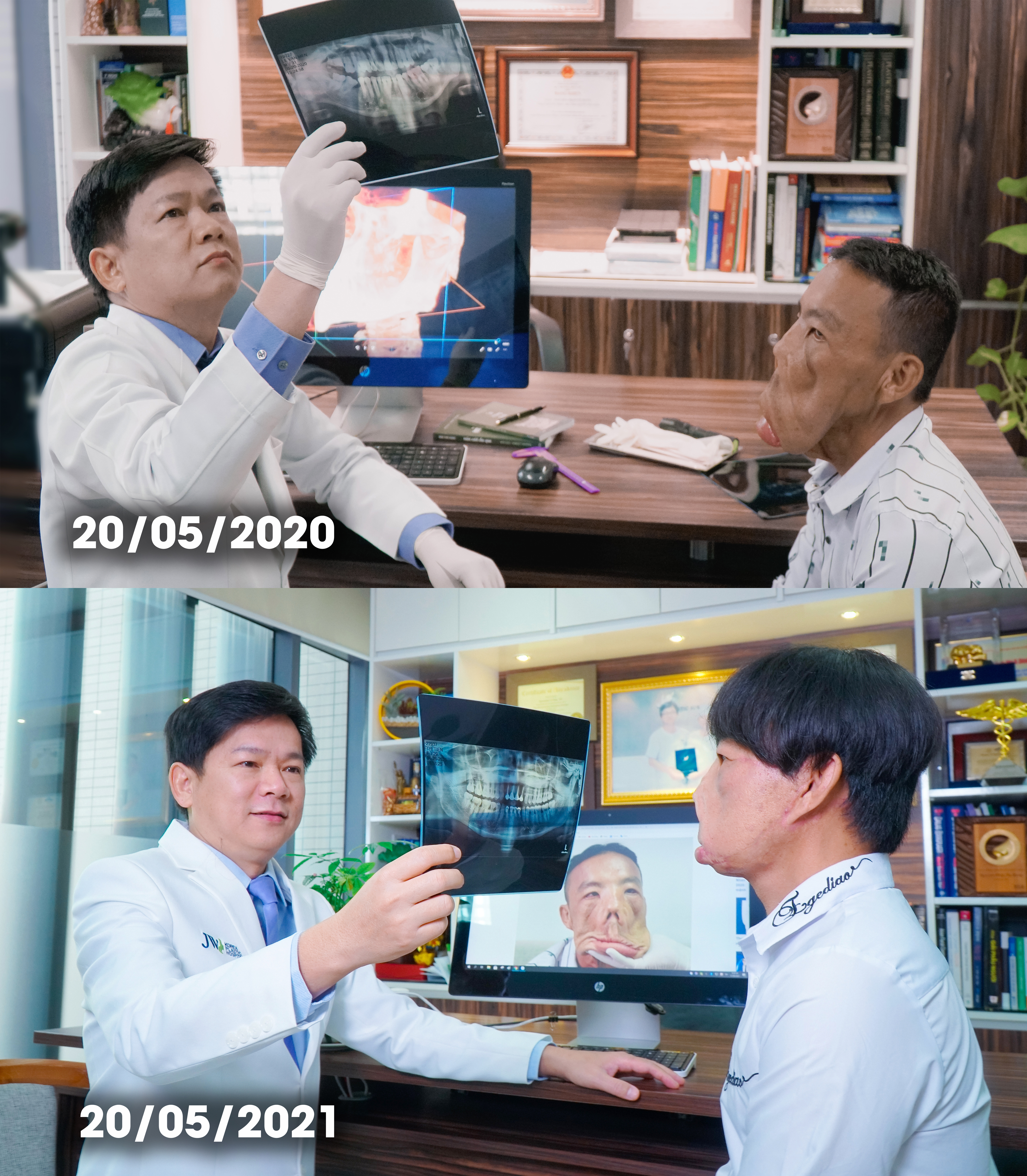 Anh Mến rạng rỡ gặp lại ân nhân