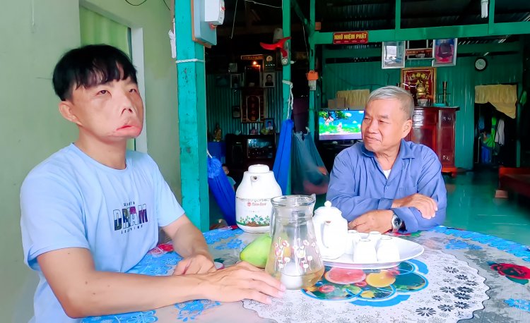 Anh Mến về quê an giang