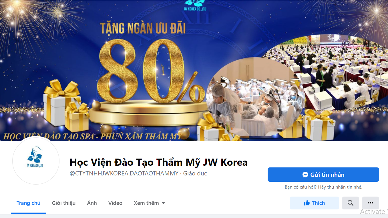 Thẩm Mỹ JW Korea giả mạo