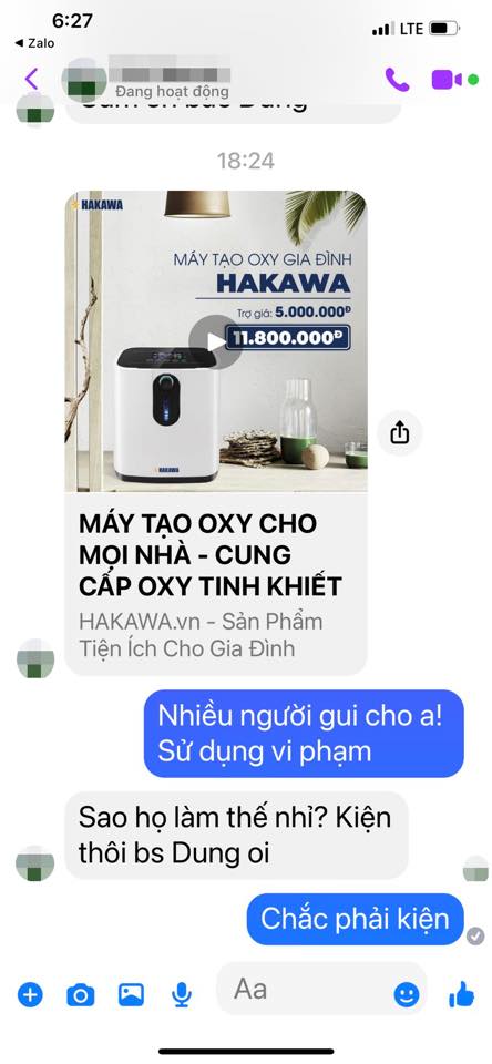 máy tạo oxy