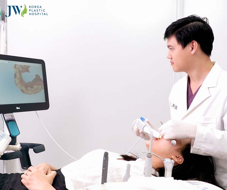 Quá trình niềng răng trong suốt AI